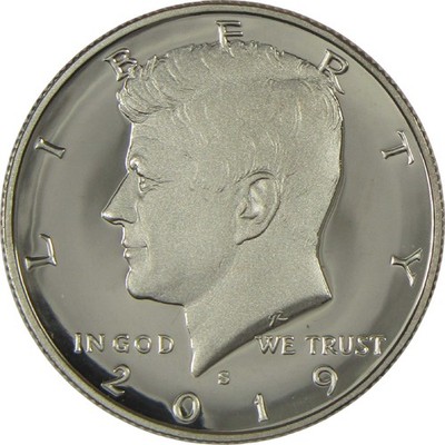 2019 S Kennedy Half Dollar Choice Proof Clad 50c Coin
