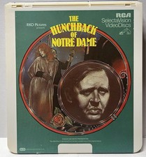 The Hunchback of Notre Dame RCA CED SelectaVision VideoDisc