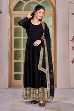 Heavy Georgette Sharara Suit Plazzo Salwar Kameez Indian Wedding Party Wear Set
