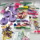 Vintage 1980s Barbie Accessories Huge Lot Shoes Hangers Doll Stands