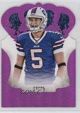 2013 Panini Crown Royale Retail Purple Holo Die-Cut 14/25 Dustin Hopkins 2j0