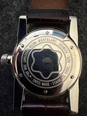 Montblanc TimeWalker 7070 Automatic‎ Swiss Watch Mother of Pearl Leather Montblanc Pre-owned Montblanc Timewalker Automatic Black  main image 2
