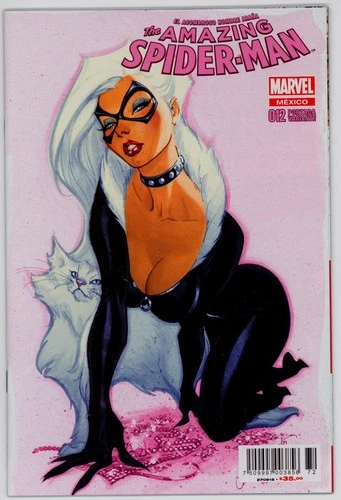 AMAZING SPIDER-MAN #12 BLACK CAT J SCOTT CAMPBELL MEXICO VARIANT LA MOLE VF