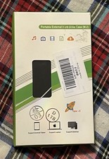 NEW Portable External Hard Drive Case (M.2) 1 TB - D1 Black
