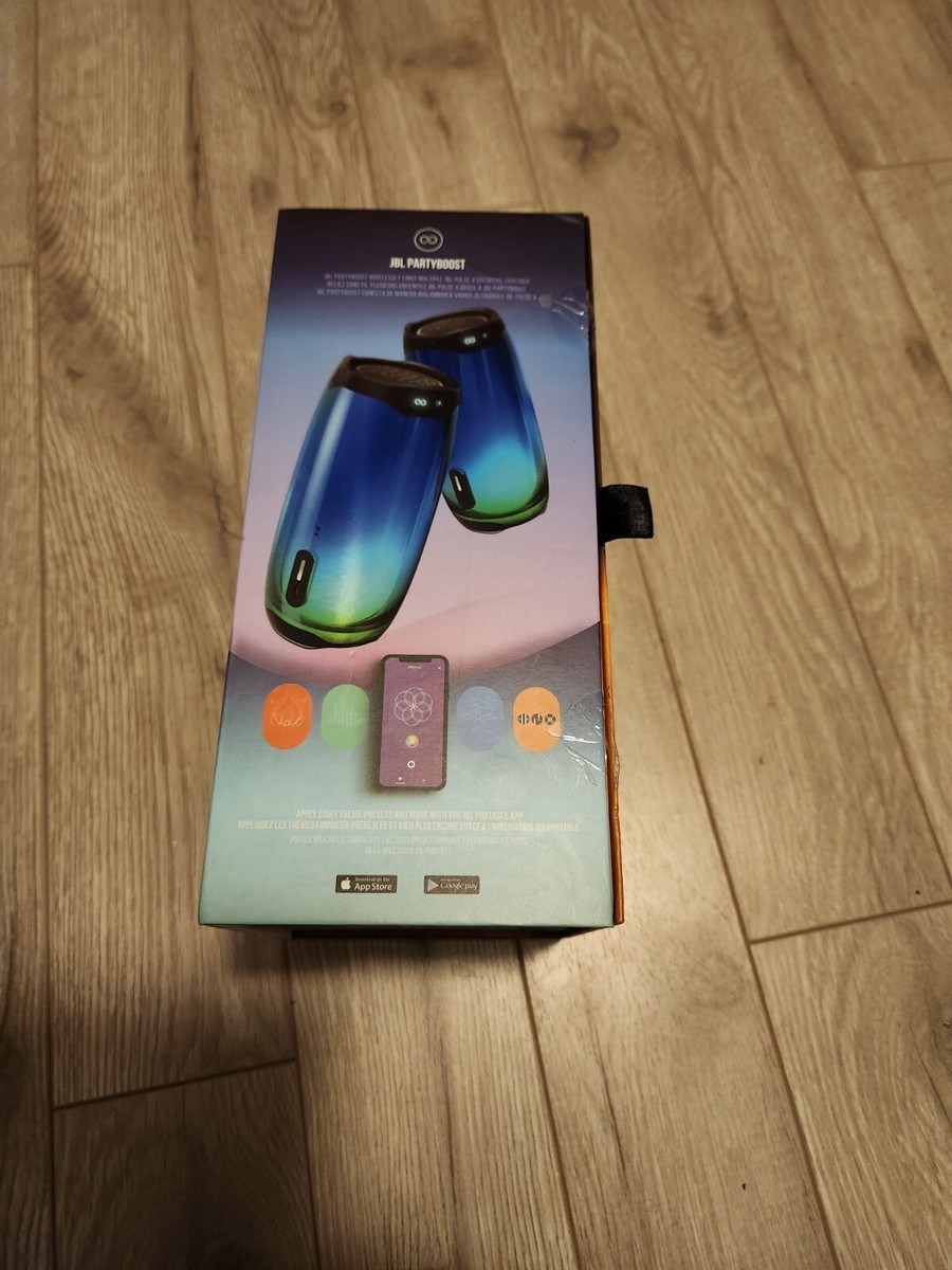 JBL Pulse 4 Wireless Portable Speaker - Black (JBLPULSE4BLKAM) for