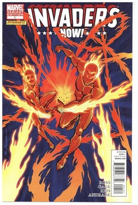 Invaders Now!  # 1   NEAR MINT   Nov. 2010   Steve Rogers, Bucky, Human Torch &