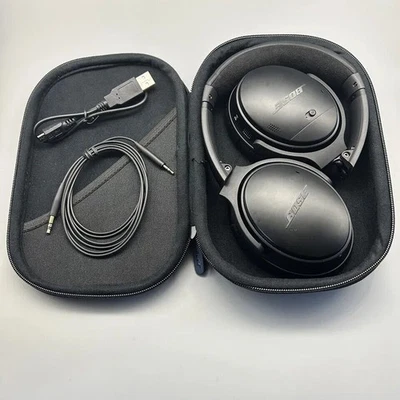 Bose QuietComfort 35 Wireless Bluetooth Noise Canceling Headphones Black