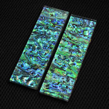 2Pcs Abalone Shell Knife Handle Acrylic Scale Slab DIY Material Making Plate #w2