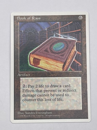 Book of Rass MTG Magic The Gathering Chronicles English NM