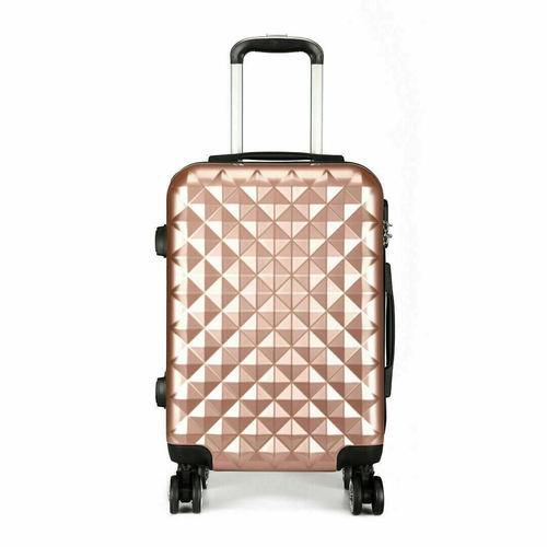 20Inch Hard Shell Spinner 4 Wheels Suitcase Cabin Hand Luggage Small Travel Case - Picture 3 of 32