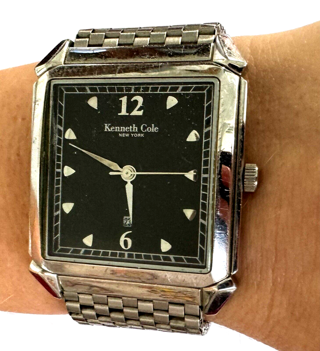 Kenneth Cole New York SR616SW U54-03-KC3479 St Steel Men's