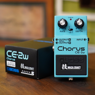 BOSS CE-2W Chorus WAZA CRAFT Guitar Effects Pedal