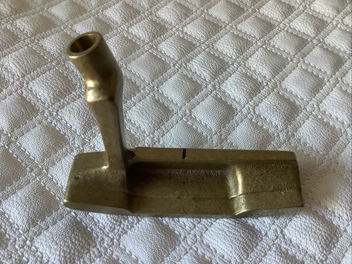 Cabezal Putter Golf Modelo Tour Vintage Latón Serie 1 Nuevo Stock Antiguo - Imagen 2 de 14