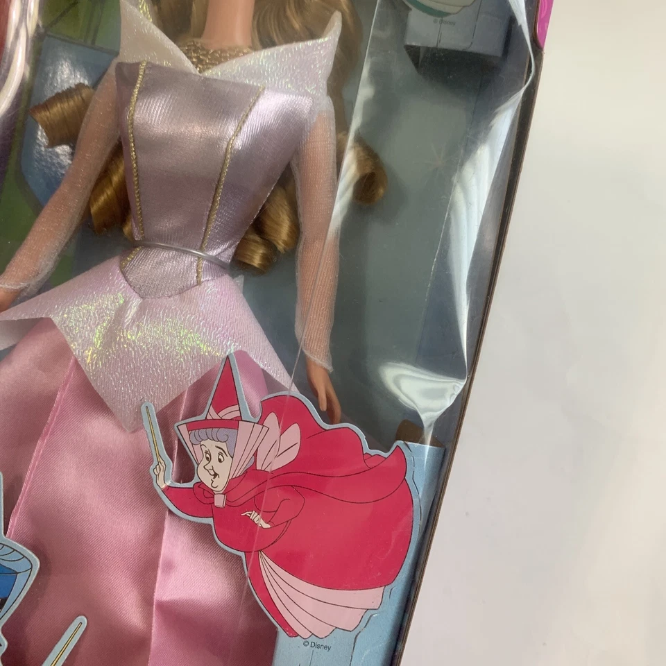 1999 КЛАССИКА DISNEY ПРИНЦЕССА АВРОРА СПЯЩАЯ КРАСАВИЦА ЛЮБИМАЯ Коробка Повреждение - Изображение 3 из 4