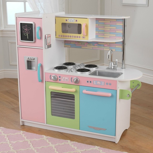 Girls Uptown Pastel Play Kitchen Kidkraft 53257 For Sale Online Ebay