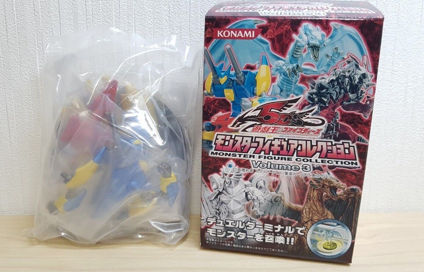 Konami Yugioh 5DS Monsters Collection XYZ DRAGON CANNON figure Yu-Gi-Oh! NEW