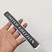 3D Limited Edition Logo Emblem Sticker Car Fender Badge Decal Accessories Black