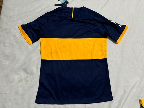 NWT Nike Boca Juniors Jersey Mens Medium 2019/20 CABJ Soccer Yellow Argentina - Picture 8 of 11