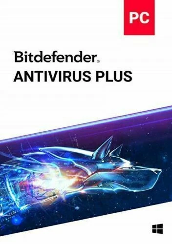 Bitdefender Antivirus Plus -2024/2025 • 1/ 3/ 5 oder 10  PC - 1  bis 3 Jahre