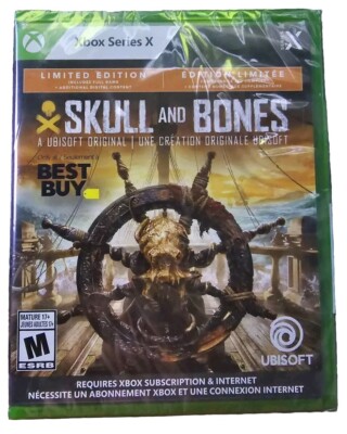 Skull and Bones Limited Edition Xbox Series X 2024 BRAND