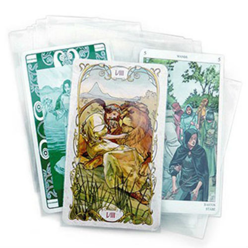 TAROT CARD SLEEVES ÄRMELT SCHÜTZEN ESOTERIC FORTUNE TELLING LO SCARABEO