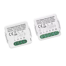For Smart ZigBee Dimmer Switch Module 1/2 Gang Dimmable Light Switch