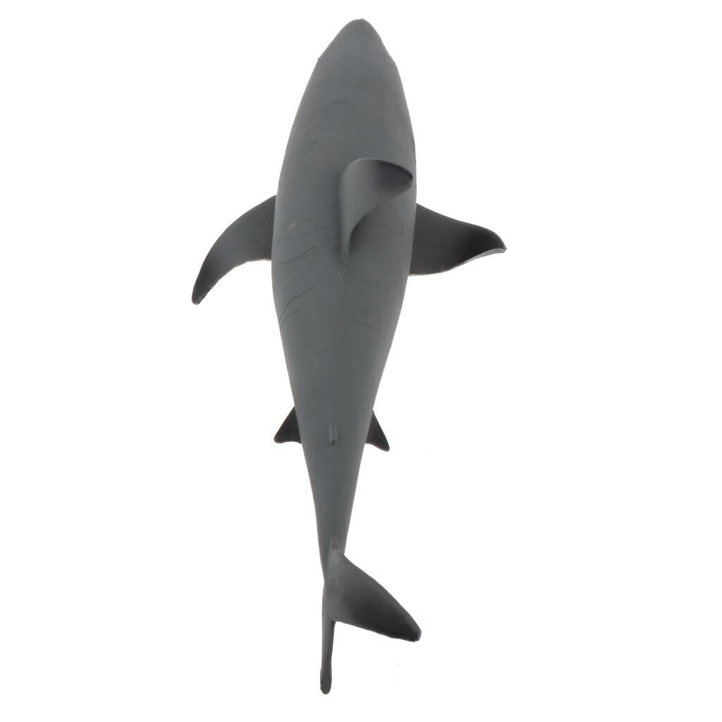 Great white shark 7 inches solid plastic sea animal marine