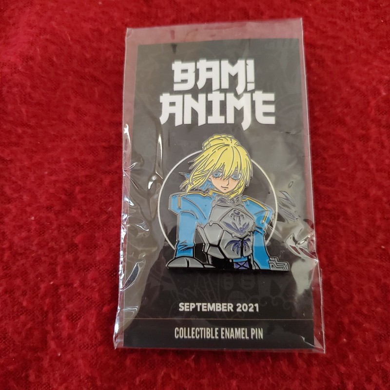 Bam Anime Box  Saber Fate Stay night limited enamel  pin Brand New
