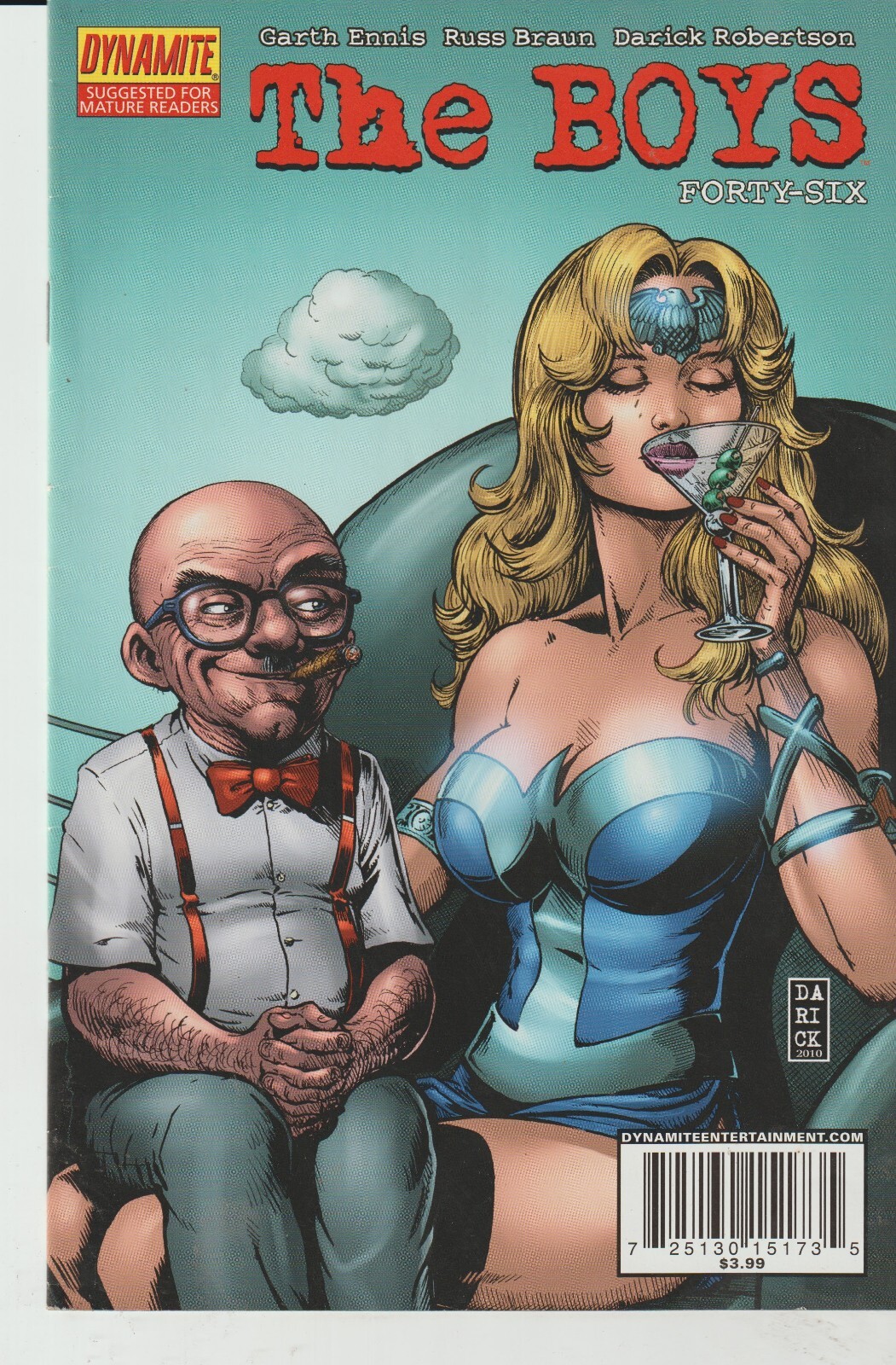 DYNAMITE COMICS THE BOYS #46 (2010) 1ST PRINT VF+