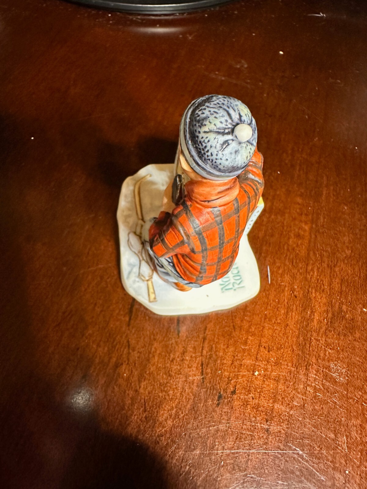 Vintage NORMAN ROCKWELL Dog For Sale GOEBEL FIGURINE 1961 Boy & Dog