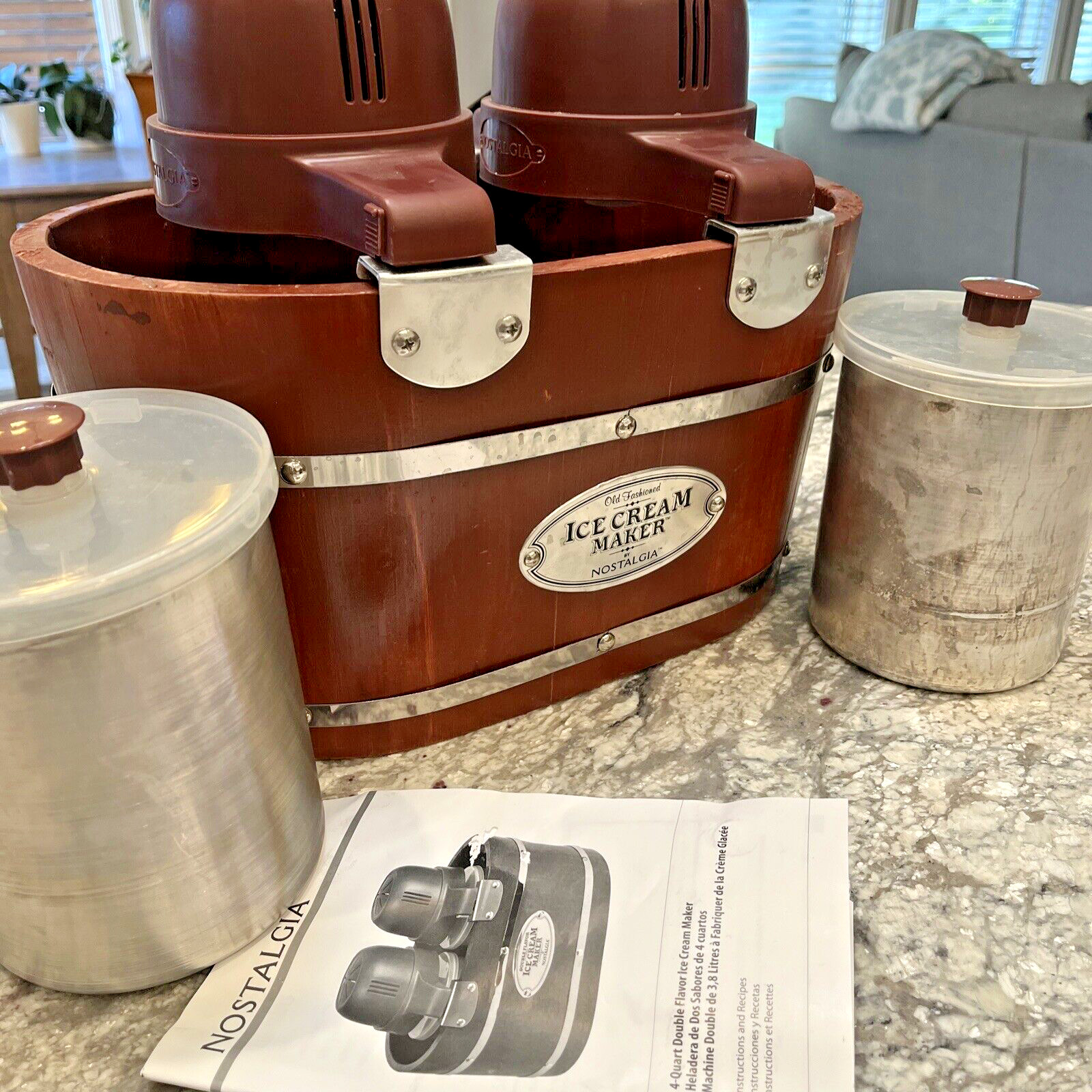 nostalgia double ice cream maker