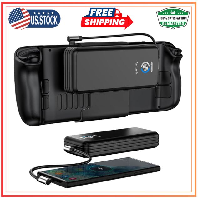 Steam Deck Power Bank Magnetic External Battery Pack Detachable 20000mAh 45W-image