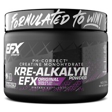 Kre Alkalyn EFX Creatine Monohydrate 66 Servings pH Correct Nutritional Suppl...
