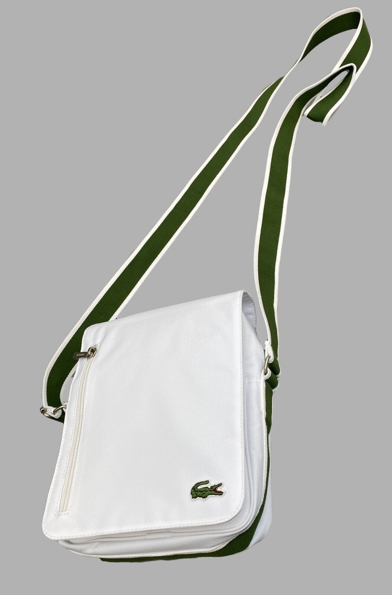 LACOSTE 幾何学模様 メッセンジャーバッグ LACOSTE メッセンジャーバッグ 幾何学模様