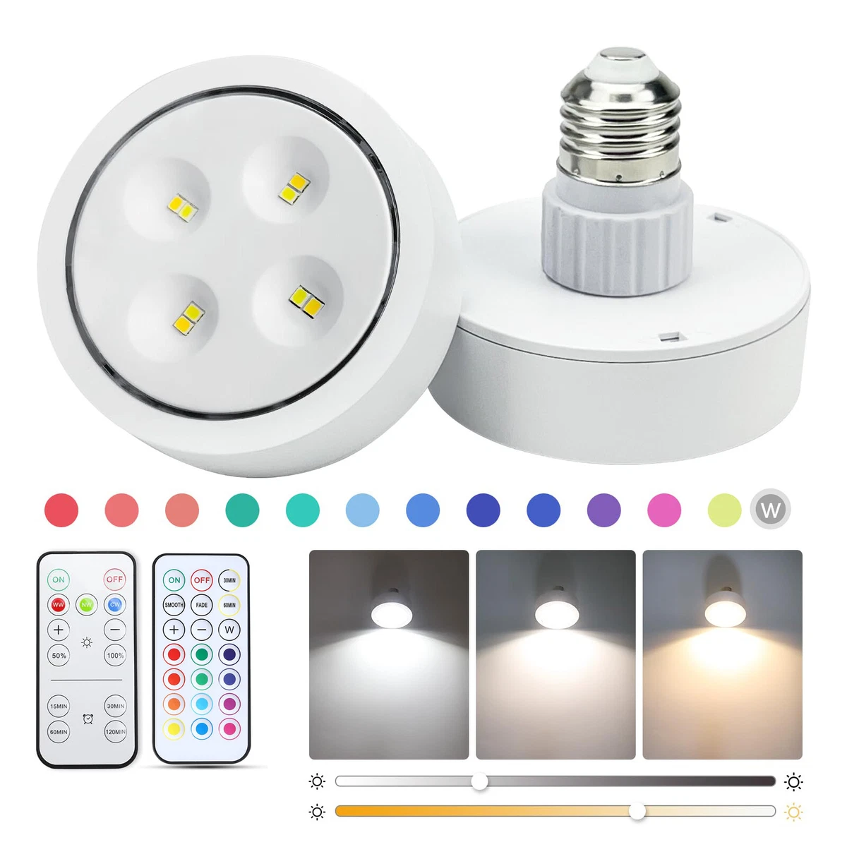 Led puck light bulbs deals