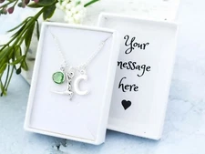Yoga Necklace, Personalised Gift, Spiritual Jewellery, Yoga Instructor, Pretty