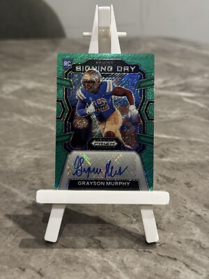 Grayson Murphy Auto /08 - Miami Dolphins / UCLA Bruins / Prizm Draft Picks 2024