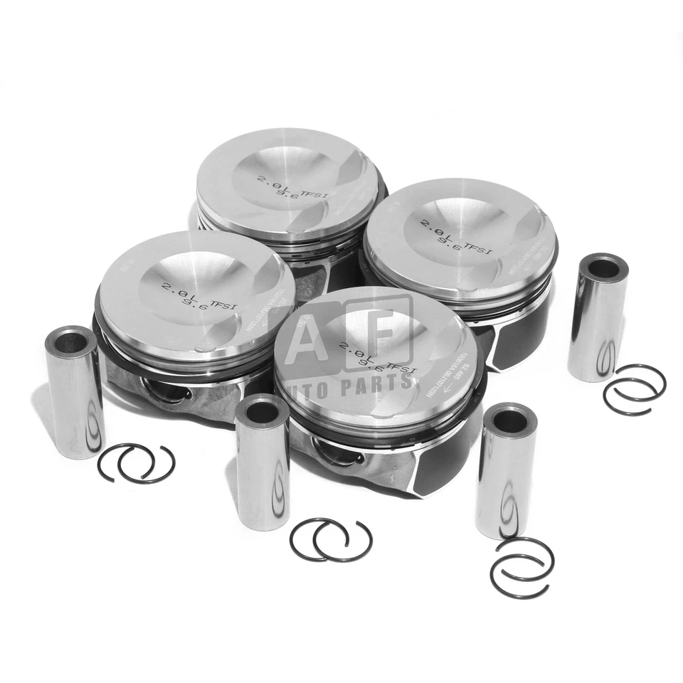 4x Kolbenringe Set Oversize 83.01+0.5mm Stifte Φ 21mm für 2.0T Audi A4 A5 VW GTI - Bild 3 von 4