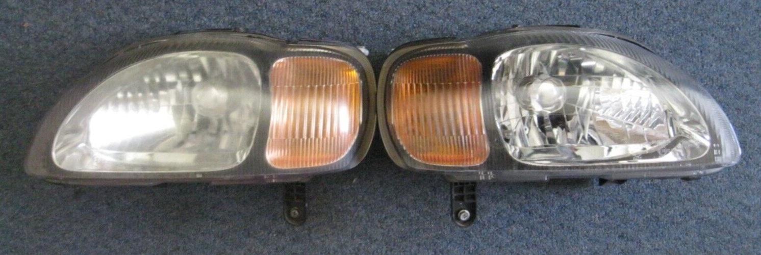99 00 01 02 2002 SUZUKI ESTEEM ( LEFT ) HEADLIGHT LAMP LENS ASSEMBLY, 3