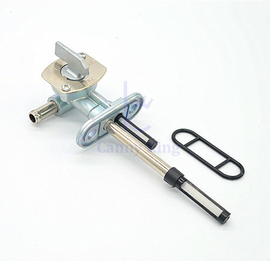 ATV, Side-by-Side &amp; UTV Fuel Valves &amp; Petcocks Fuel Petcock Valve Switch Assembly For Kawasaki Bayou 220 KLF220 KLF300 KLF400 ATV Atv Petcock Assembly 7mm Fuel Line