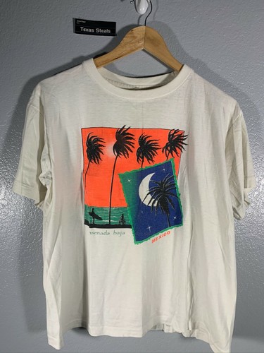 Vintage Ensenada Baja Mexico Beach Stamp Shirt