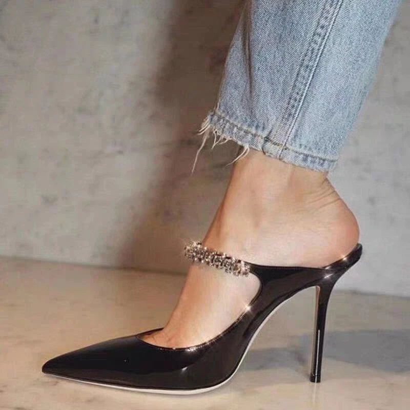 Sexy high best sale mules