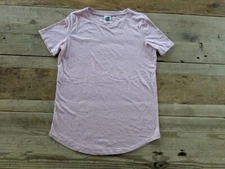 PINK Victoria’s Secret Chalk Rose Dog X-SMALL Perfect Crew Short Sleeve Tee VS