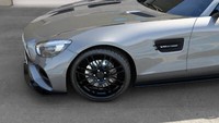 Front Ansatz FüR Mercedes-Amg GT S C190 Facelift Schwarz Spoilerlippe Schwert