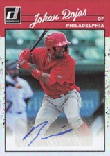 2023 Donruss Baseball Johan Rojas #90S-JR Retro 1990 Signatures