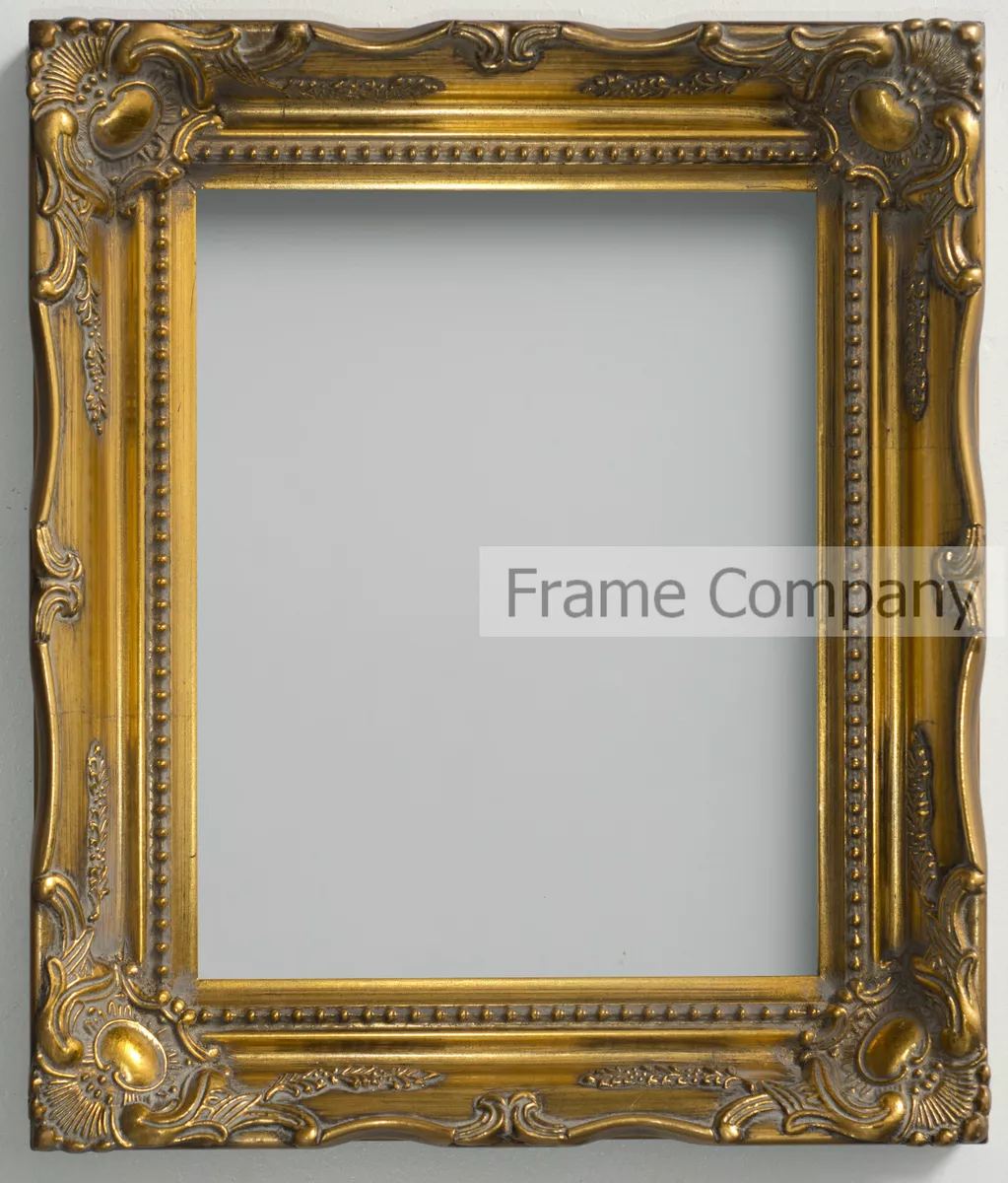 Baroque Ornate Picture Frames Langley Range Swept Gilt Vintage Large Frame  UK