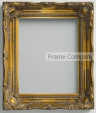 Baroque Ornate Picture Frames Langley Range Swept Gilt Vintage Large Frame UK