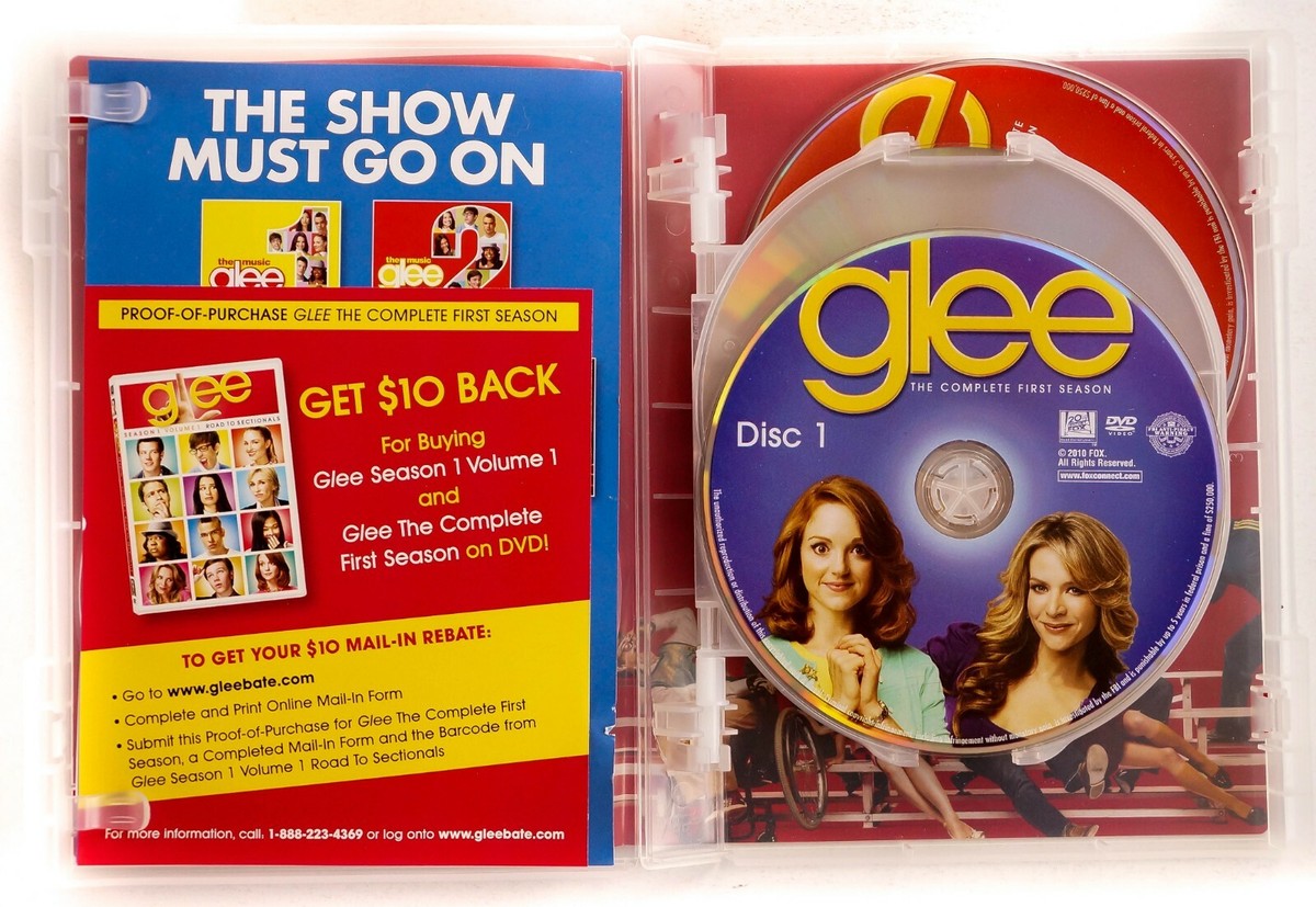 Glee DVDボックス Glee The Complete First Season DVD Box Set +New Material