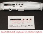 1965 Pontiac Bonneville Gauge Faces for 1/25 scale Amt kitsβPls Read Description