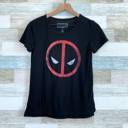 Marvel Deadpool Graphic Tee Black Short 